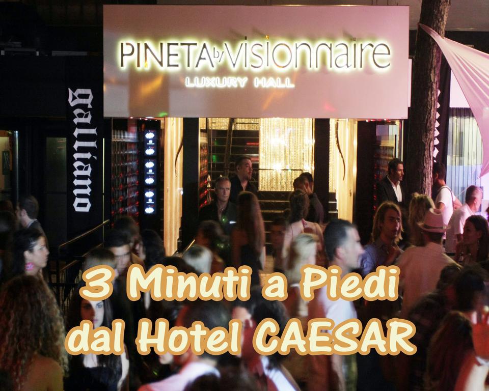 Hotel Caesar Bed And Breakfast Milano Marittima Exterior foto